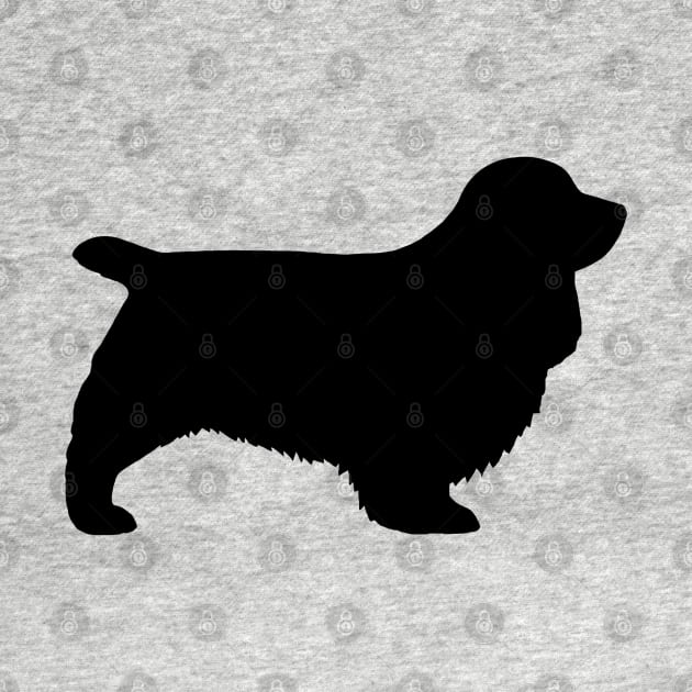 Sussex Spaniel Silhouette by Coffee Squirrel